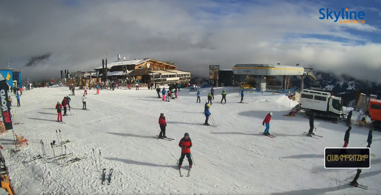 NEVE in crisi sulle Dolomiti: temperature alte e cannoni fermi, le prospettive