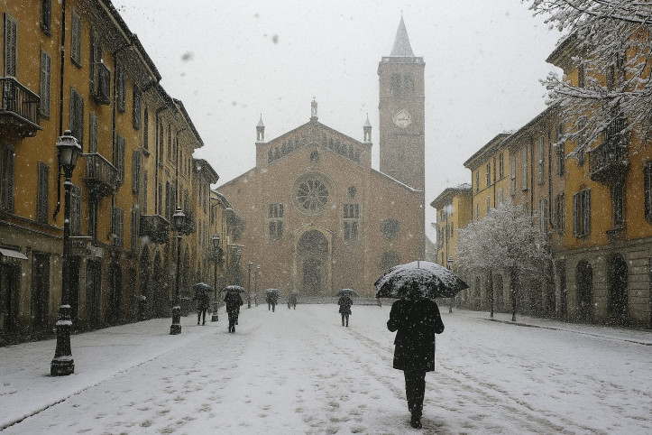 Possibile MALTEMPO con NEVE per le feste di Natale
