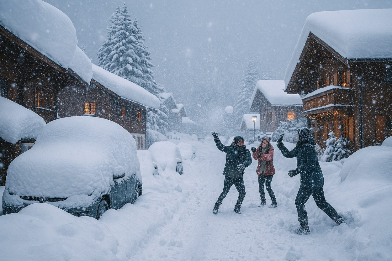 La NEVE di sabato 17: le aree coinvolte