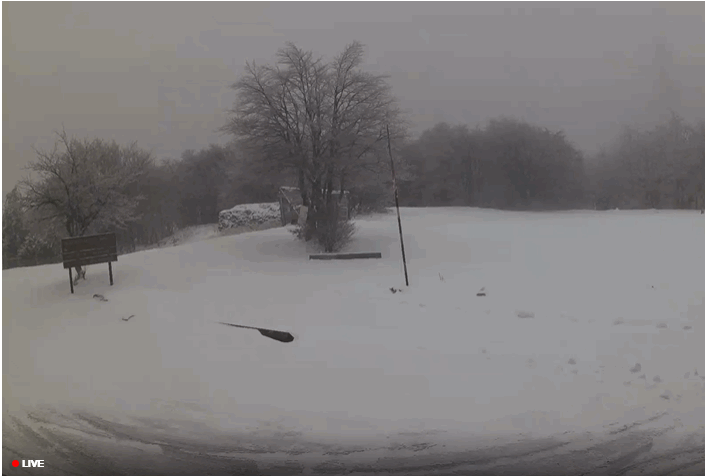 MALTEMPO in Liguria: piogge intense e neve a bassa quota
