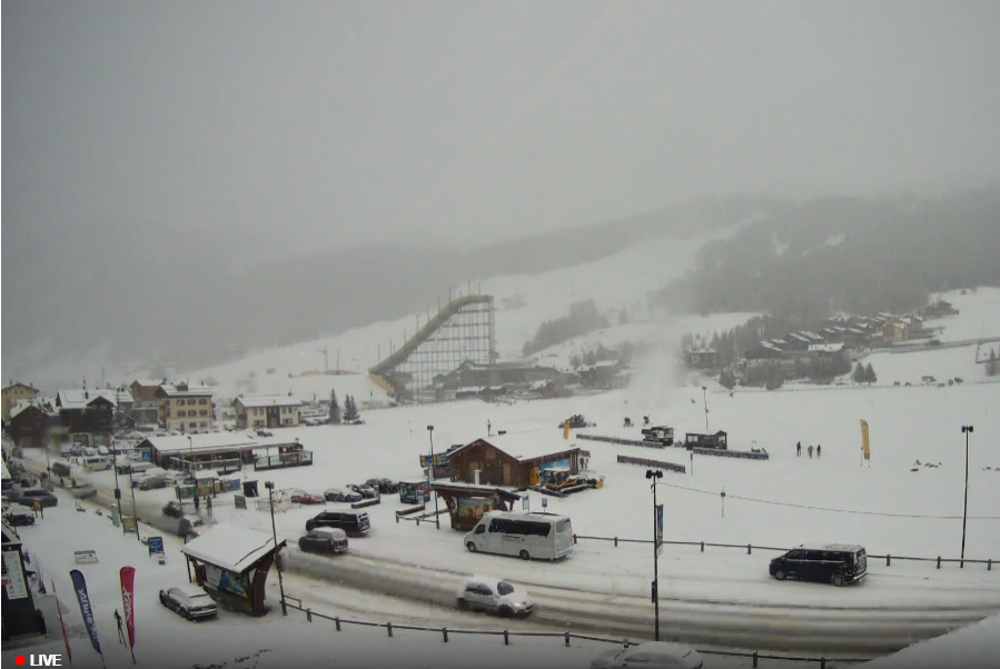 Non poteva mancare la NEVE a Livigno! Non poteva mancare la NEVE a Livigno!