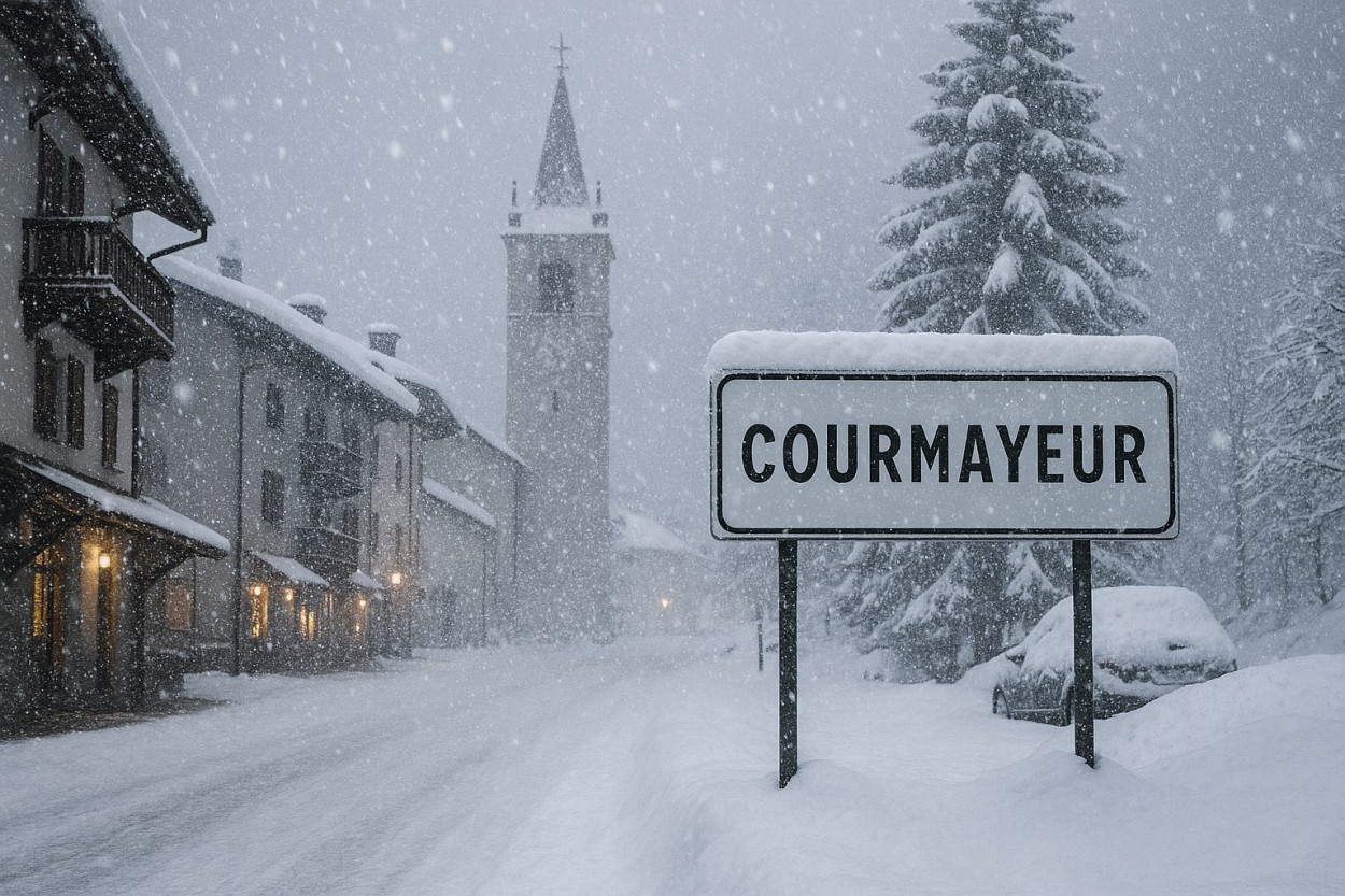 NEVICATE in arrivo sulla Valle d’Aosta giovedì 8 NEVICATE in arrivo sulla Valle d’Aosta giovedì 8