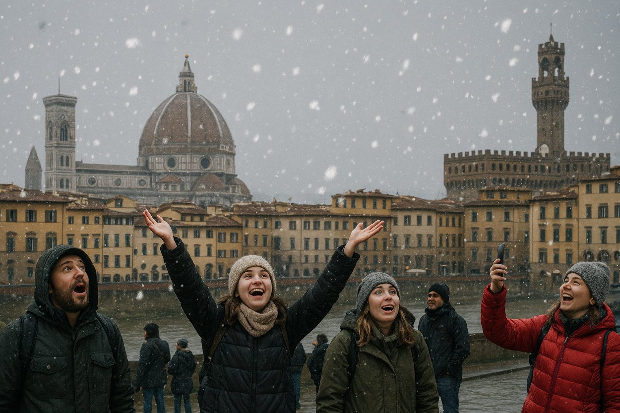 Le alture di Firenze sotto la NEVE dell’Epifania (video) Le alture di Firenze sotto la NEVE dell’Epifania (video)