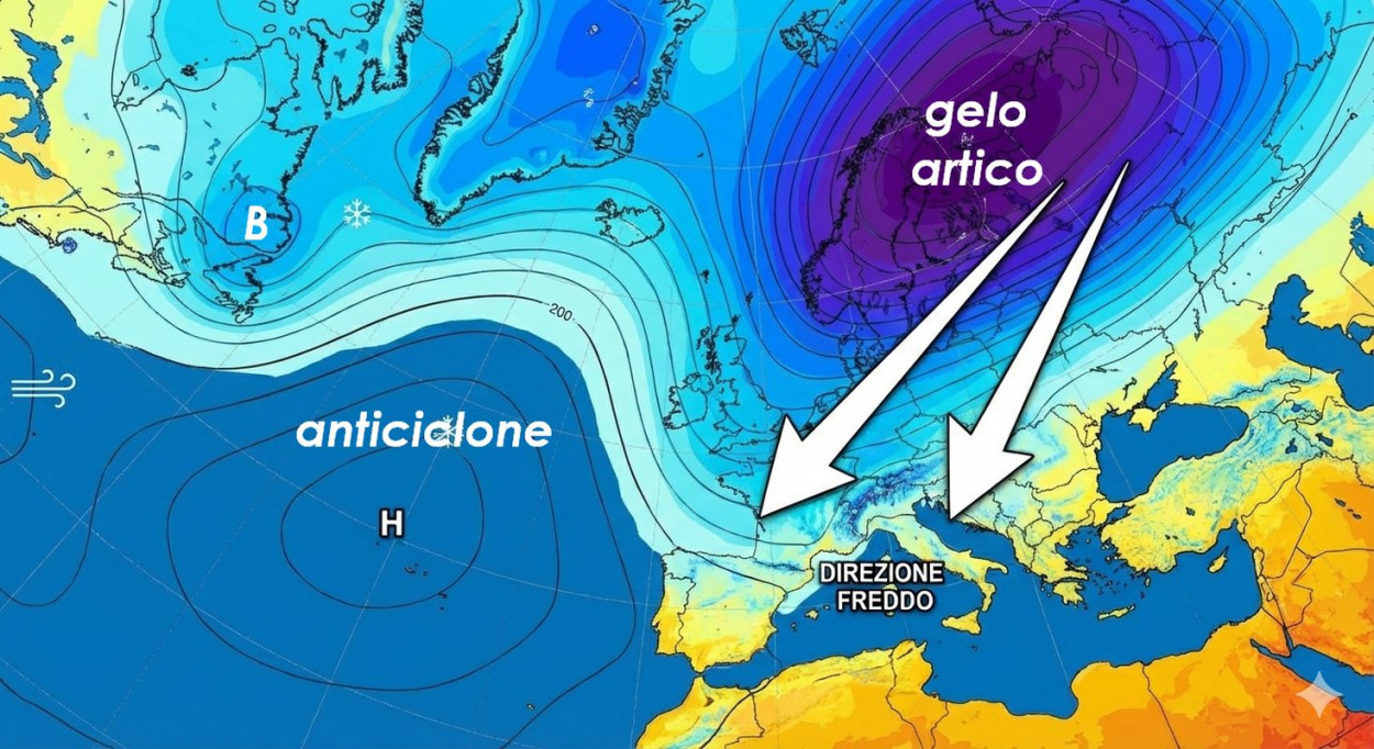 Possibile inverno vero dal 10 febbraio con FREDDO e NEVE in pianura Possibile inverno vero dal 10 febbraio con FREDDO e NEVE in pianura