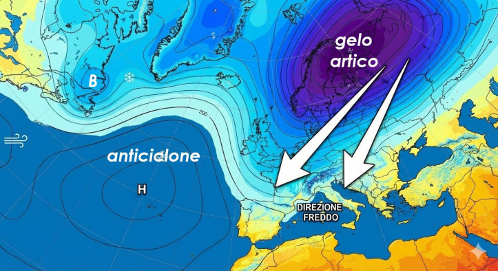 Possibile inverno vero dal 10 febbraio con FREDDO e NEVE in pianura