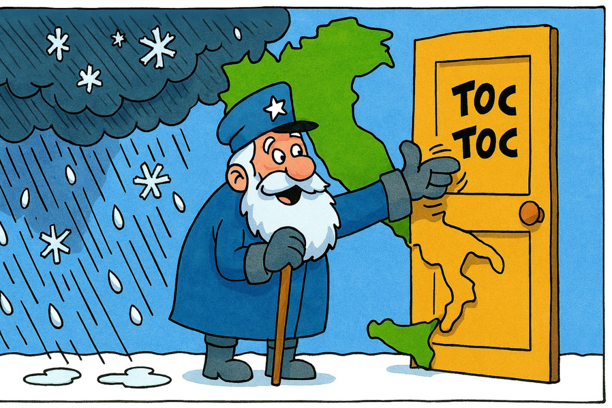 Oltre il Ciclone: l’Inverno severo busserà all’Italia? Le mappe fino a febbraio sorprendono Oltre il Ciclone: l’Inverno severo busserà all’Italia? Le mappe fino a febbraio sorprendono