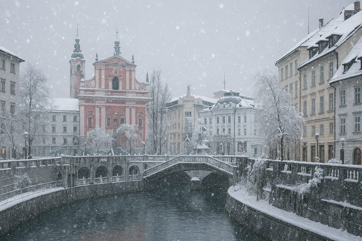 NEVICA su Slovenia, Croazia, Ungheria NEVICA su Slovenia, Croazia, Ungheria