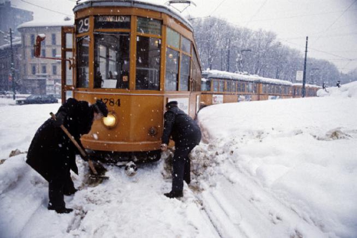 Gennaio 85: dal 13 la NEVICATA del secolo al nord, sospesa la partita della Juve (video)