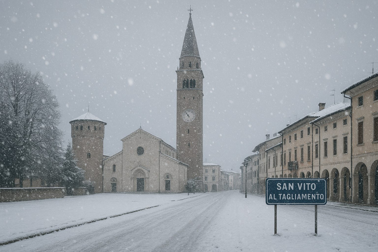 Possibile NEVE in pianura in arrivo venerdì 9 su 1 regione Possibile NEVE in pianura in arrivo venerdì 9 su 1 regione