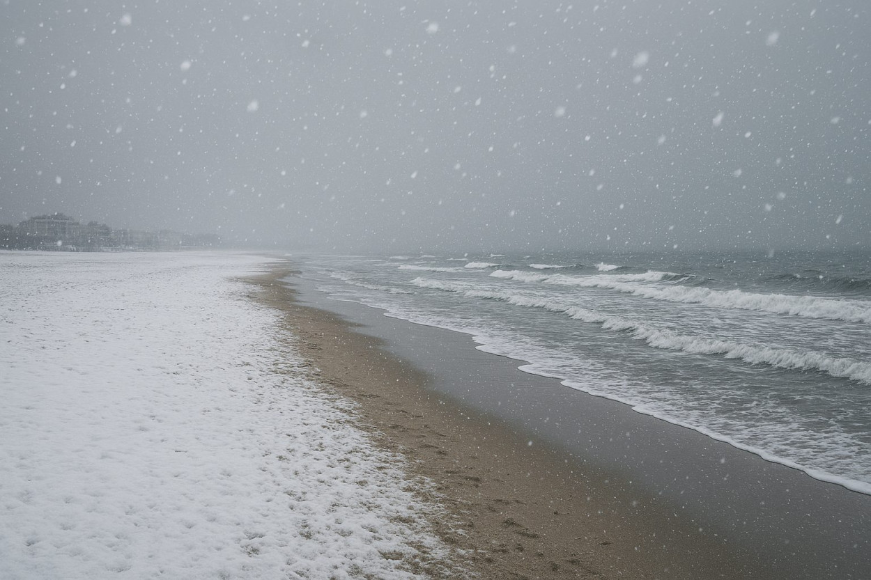 Rimini e Cattolica presto sotto la NEVE