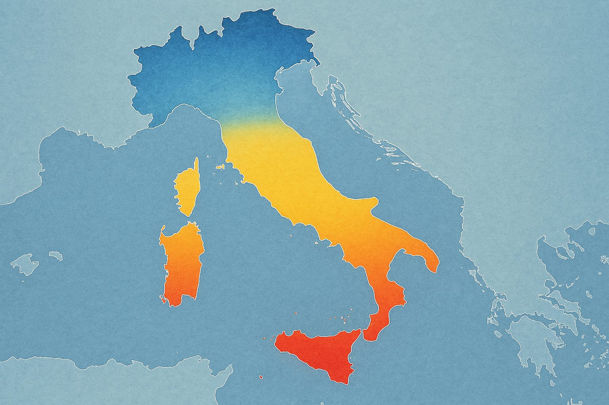 METEO: febbraio inizia con il freddo al nord, caldo al sud METEO: febbraio inizia con il freddo al nord, caldo al sud