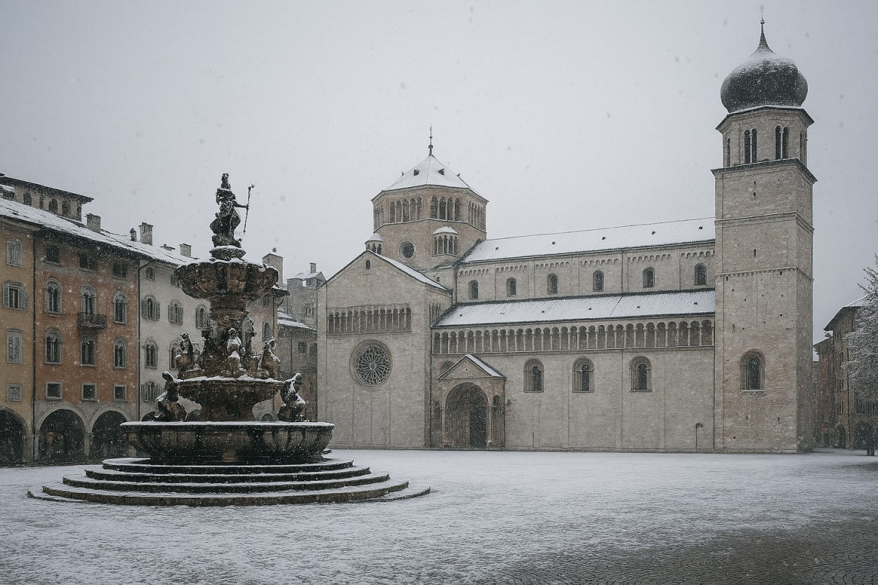 NEVE a Trento: tira e molla con la pioggia NEVE a Trento: tira e molla con la pioggia