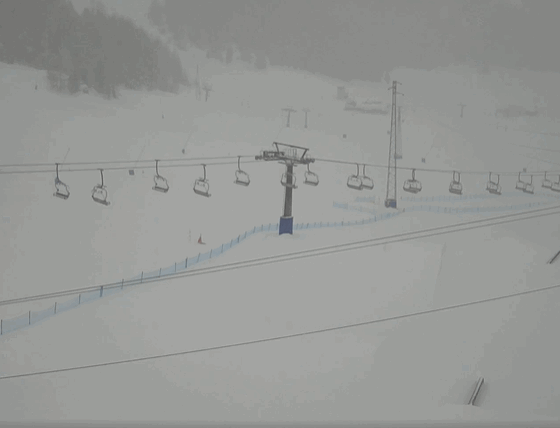 Nuove FORTI NEVICATE in atto sulla Val d’Aosta Nuove FORTI NEVICATE in atto sulla Val d’Aosta