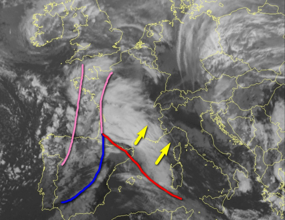Nuova PERTURBAZIONE all’assalto dell’Italia