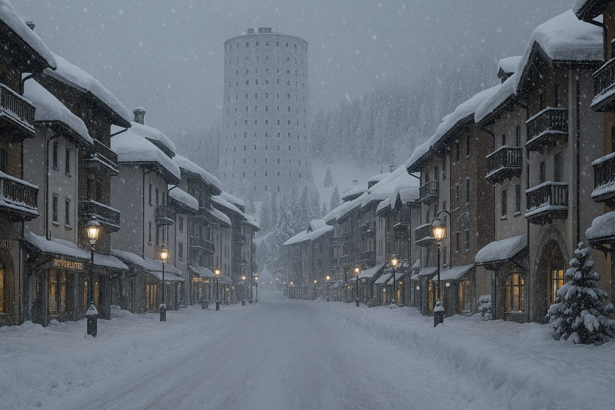 Bufere di NEVE in arrivo al Sestriere(TO) Bufere di NEVE in arrivo al Sestriere(TO)