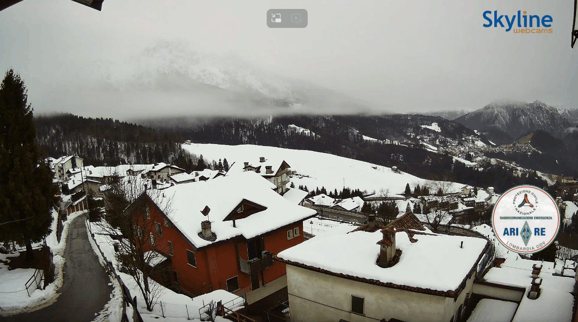 NEVE solo oltre i 1200m in Lombardia