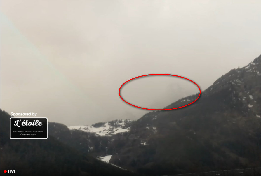 Tempo in PEGGIORAMENTO sulla Val d’Aosta