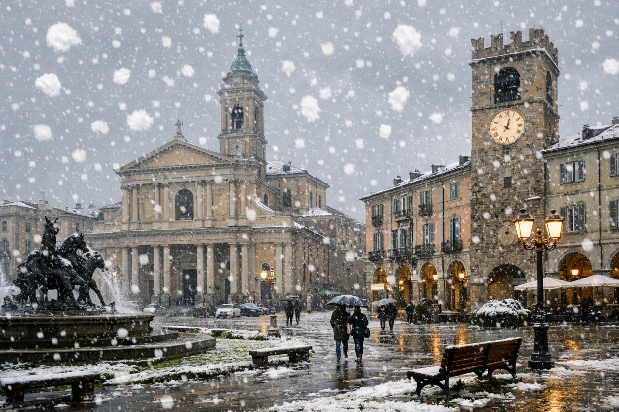 NEVE: una città potrebbe rivederla domenica 15 NEVE: una città potrebbe rivederla domenica 15