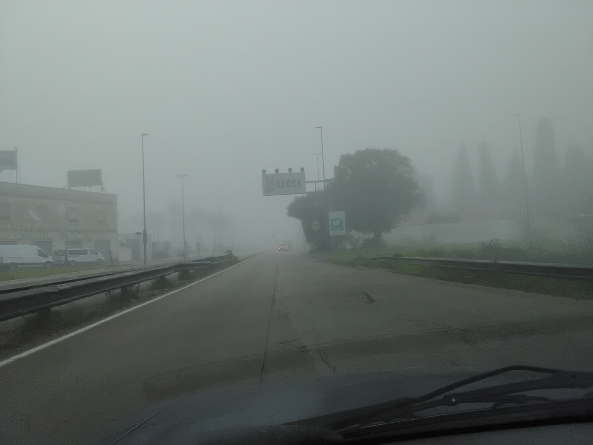 NEBBIONE nel Salento