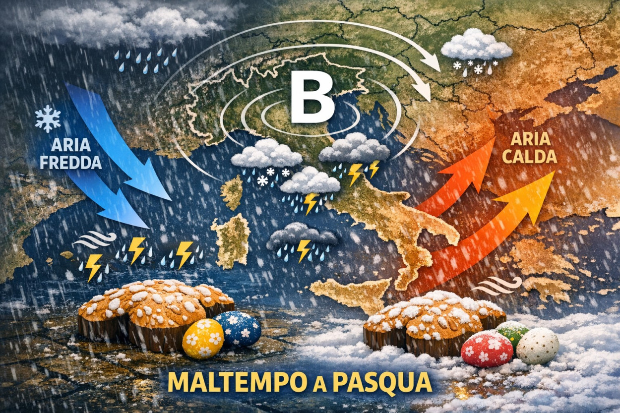 Pasqua con FREDDO e NEVE: un modello autorevole si espone Pasqua con FREDDO e NEVE: un modello autorevole si espone