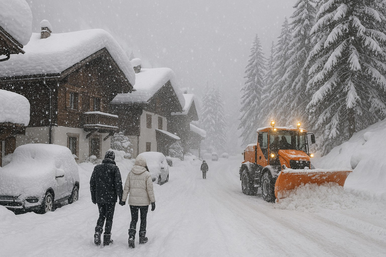 CICLONE con NEVE a quote basse: sabato 14 torna l’inverno CICLONE con NEVE a quote basse: sabato 14 torna l’inverno