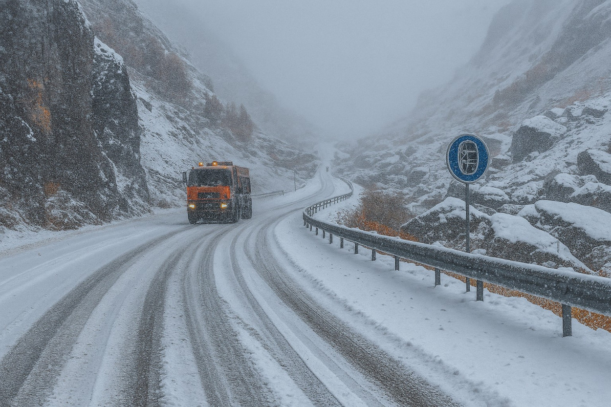 NEVICATE abbondanti a quote medio-basse sabato e domenica su 3 regioni