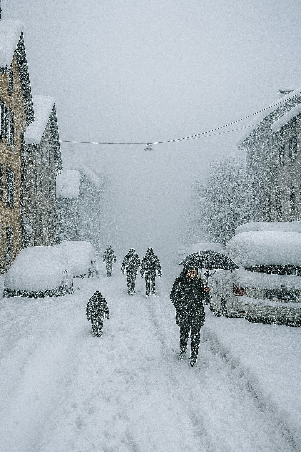 NEVICATE copiose tra il 14 e il 15 su queste zone