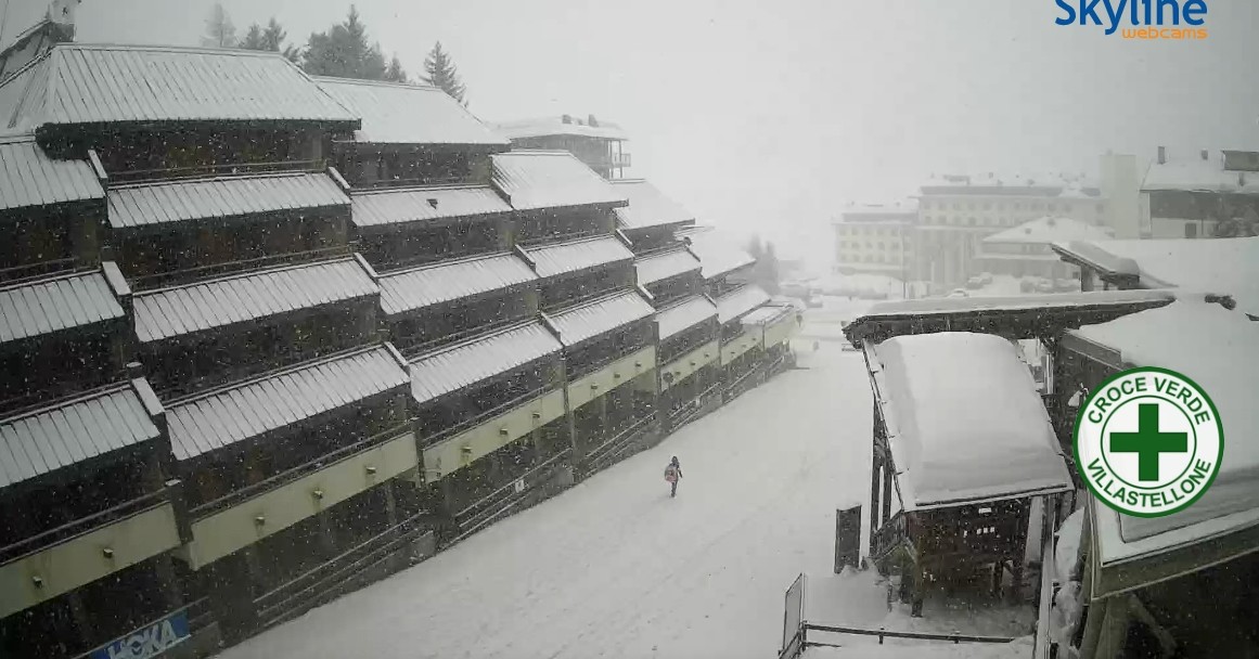 NEVICA su molte località alpine piemontesi