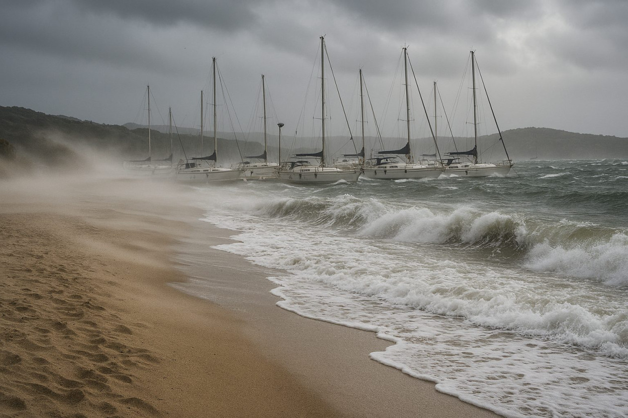 TEMPESTA in atto sull’Italia: le città più ventose
