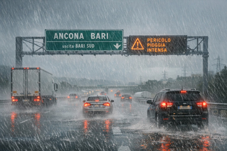 Il SUD tra ALLUVIONI e NEVICATE record: evoluzione