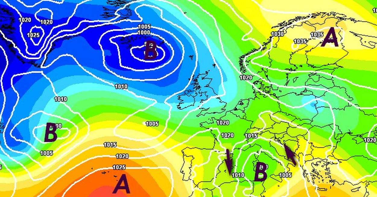 CICLONE confermato per domenica 12 aprile dal modello GFS CICLONE confermato per domenica 12 aprile dal modello GFS
