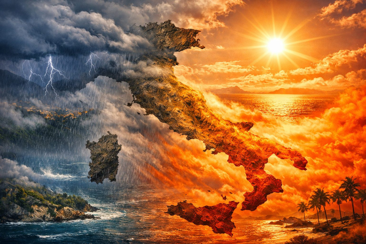 Fiammata CALDA al sud farà piovere al nord tra il 5 e il 9 maggio