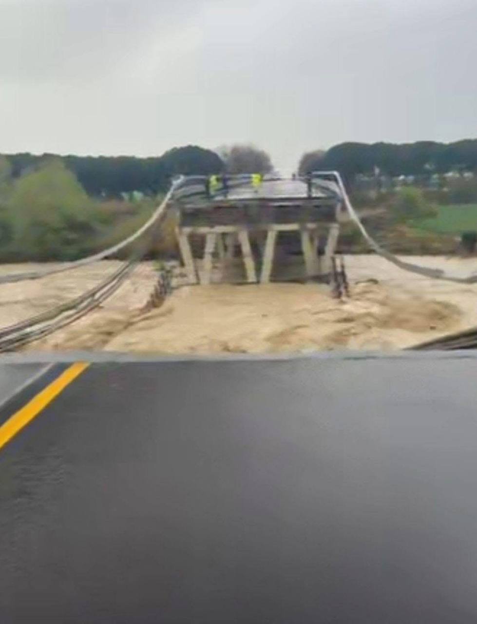 Crollato un ponte in provincia di Campobasso