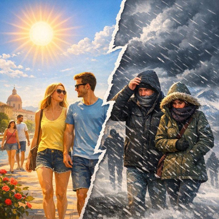 Sbalzi termici in arrivo: caldo nel week-end, più freddo dal 20