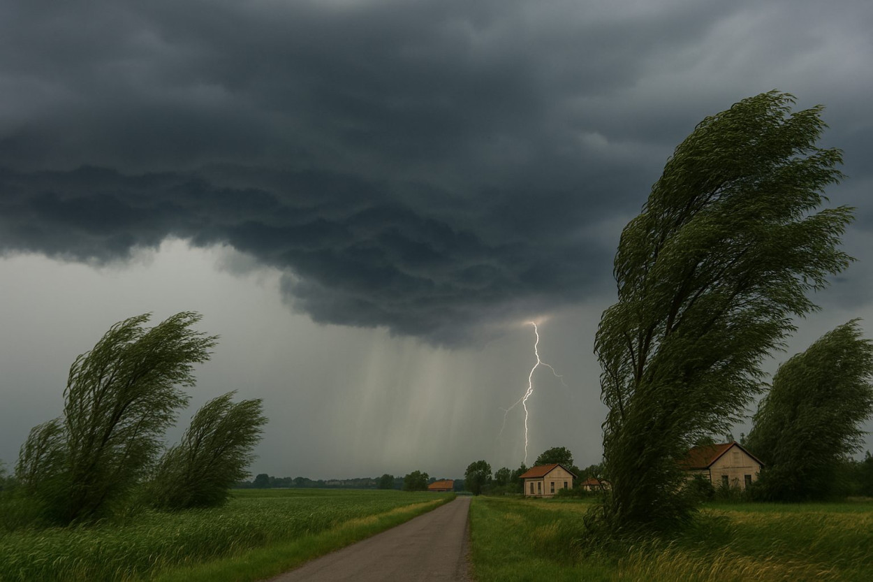 Aumenta il numero di regioni coinvolte nei TEMPORALI delle prossime ore