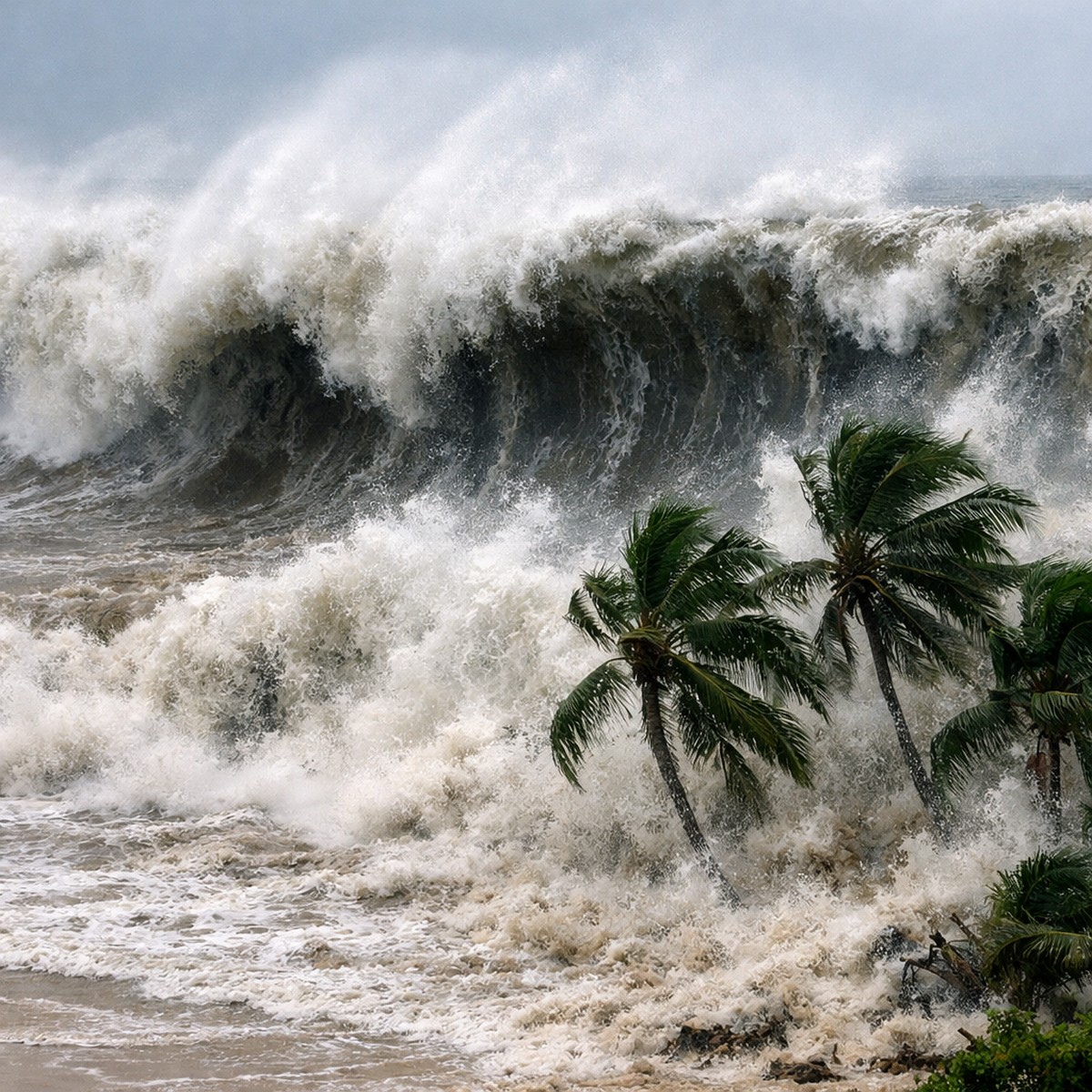 TSUNAMI 2004: dalla curiosità al panico totale (video)