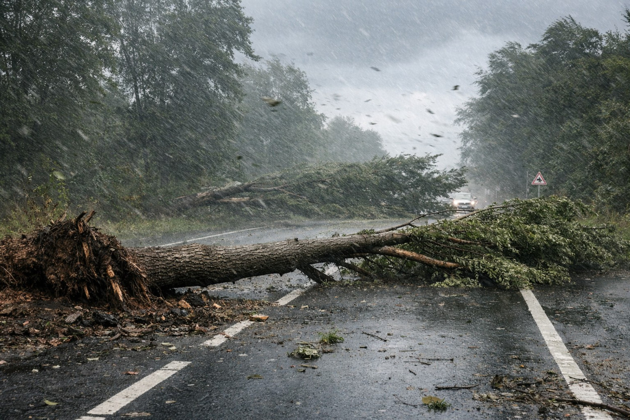 Quando il VENTO fa paura e genera danni (video)