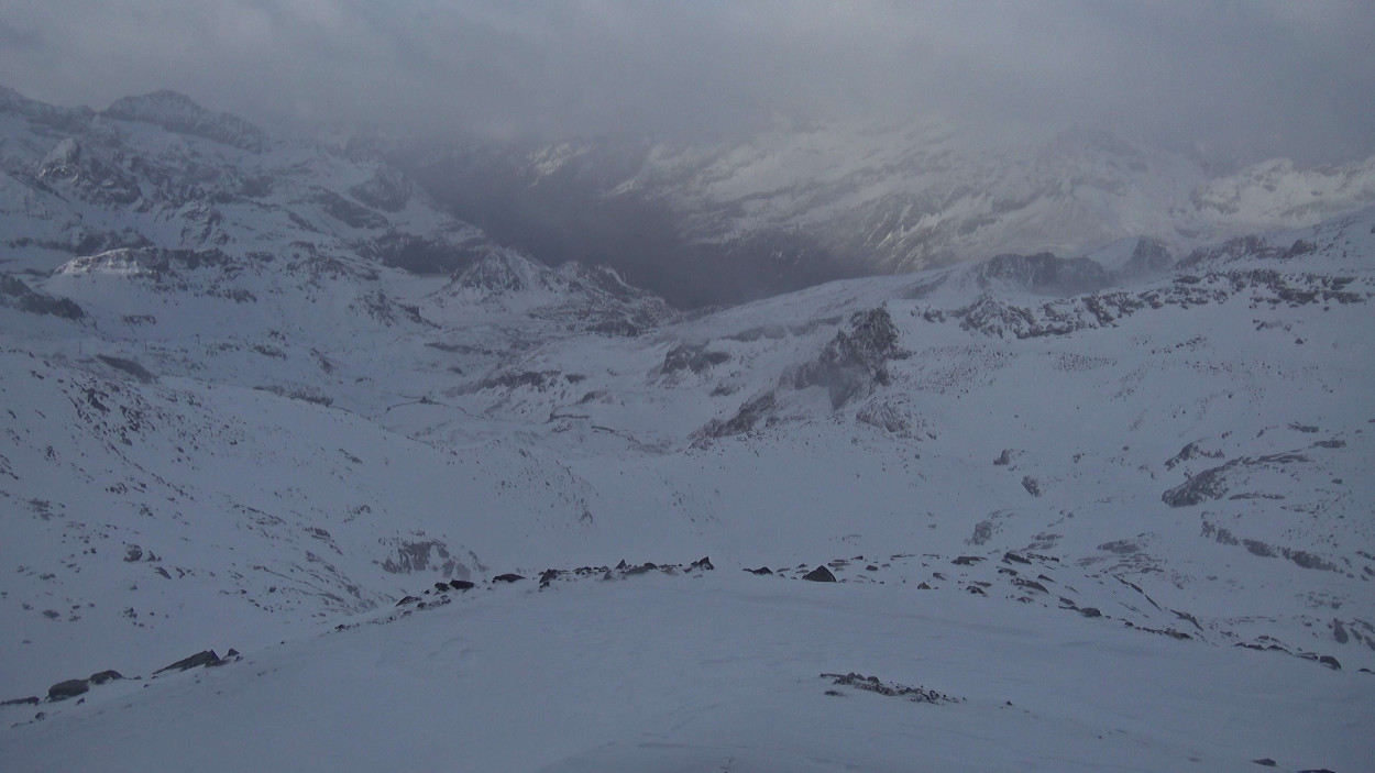 BUFERE di NEVE sulle vette di confine della Val d’Aosta