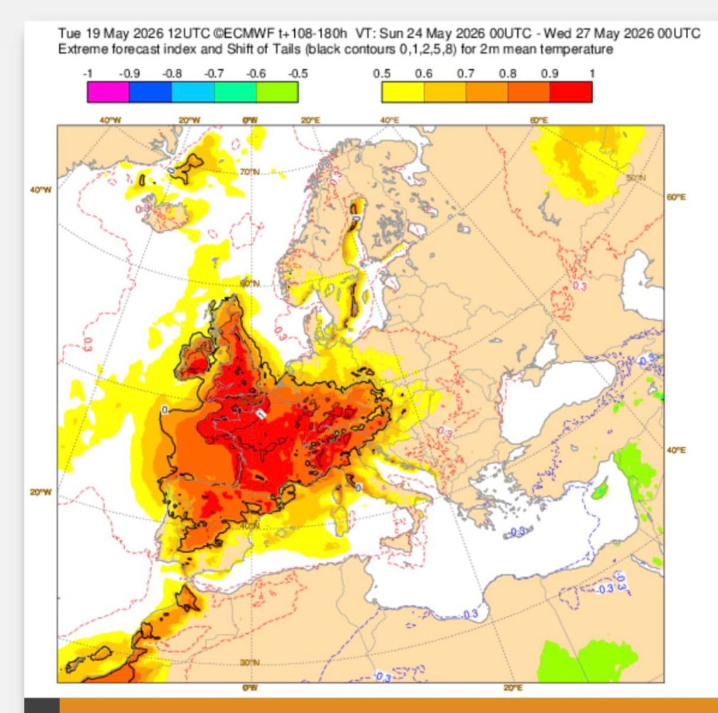 Condizioni di caldo estremo