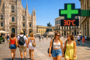 Arriva il caldo a Milano.
