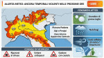 Temporali violenti in arrivo
