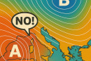 L'anticiclone si oppone all'intervento delle correnti fresche: mappa prevista per il 18 maggio.