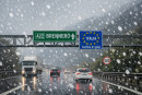 Il Passo del Brennero nel pomeriggio di giovedì 14 maggio sotto la neve di maggio.