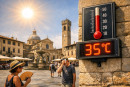 Italia pressata dal caldo intenso. Si arriverà a 35°C.