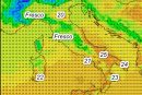 Temperature massime di venerdi 15 maggio