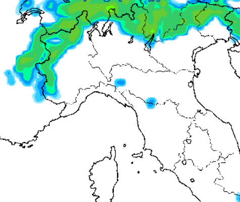 temporali di calore anche piuttosto intensi e circoscritti nel pomeriggio-sera di martedì 26 maggio sui settori alpini