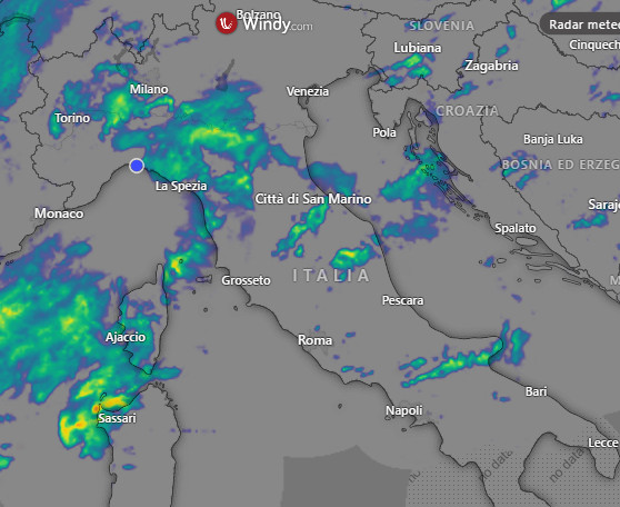 Riflettivit&agrave; del Radar