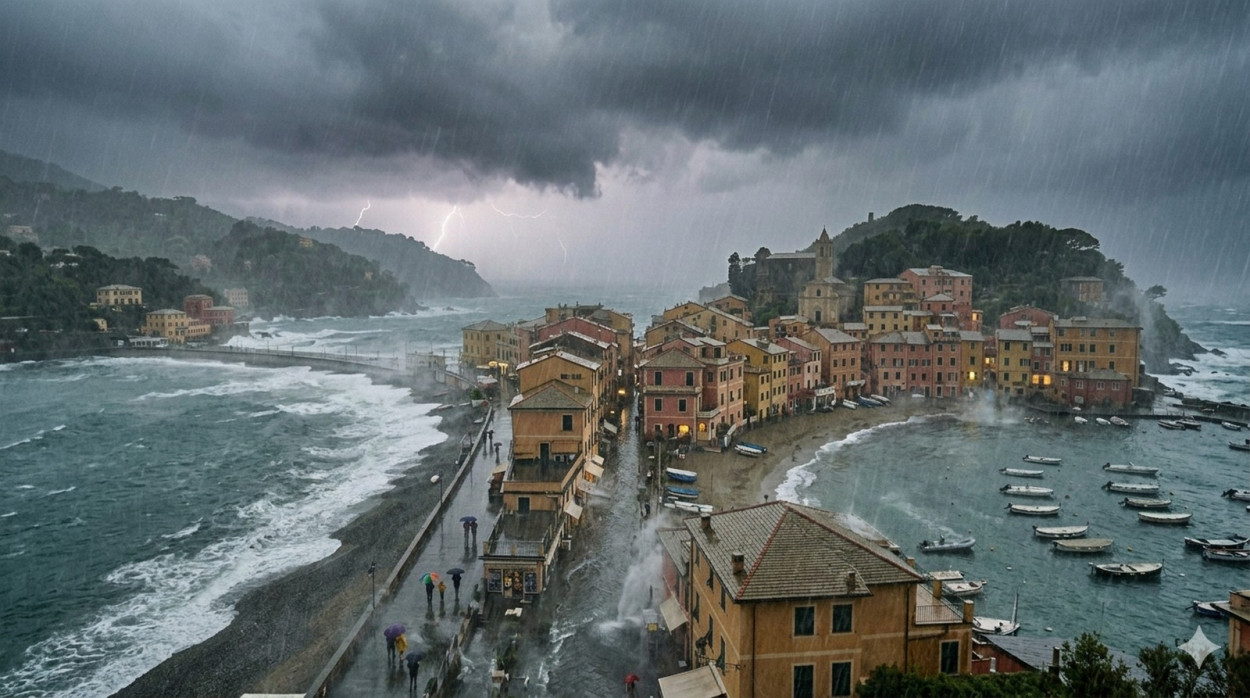 PIOGGE: fino a 50mm martedì 5 su Levante Ligure ed alta Toscana