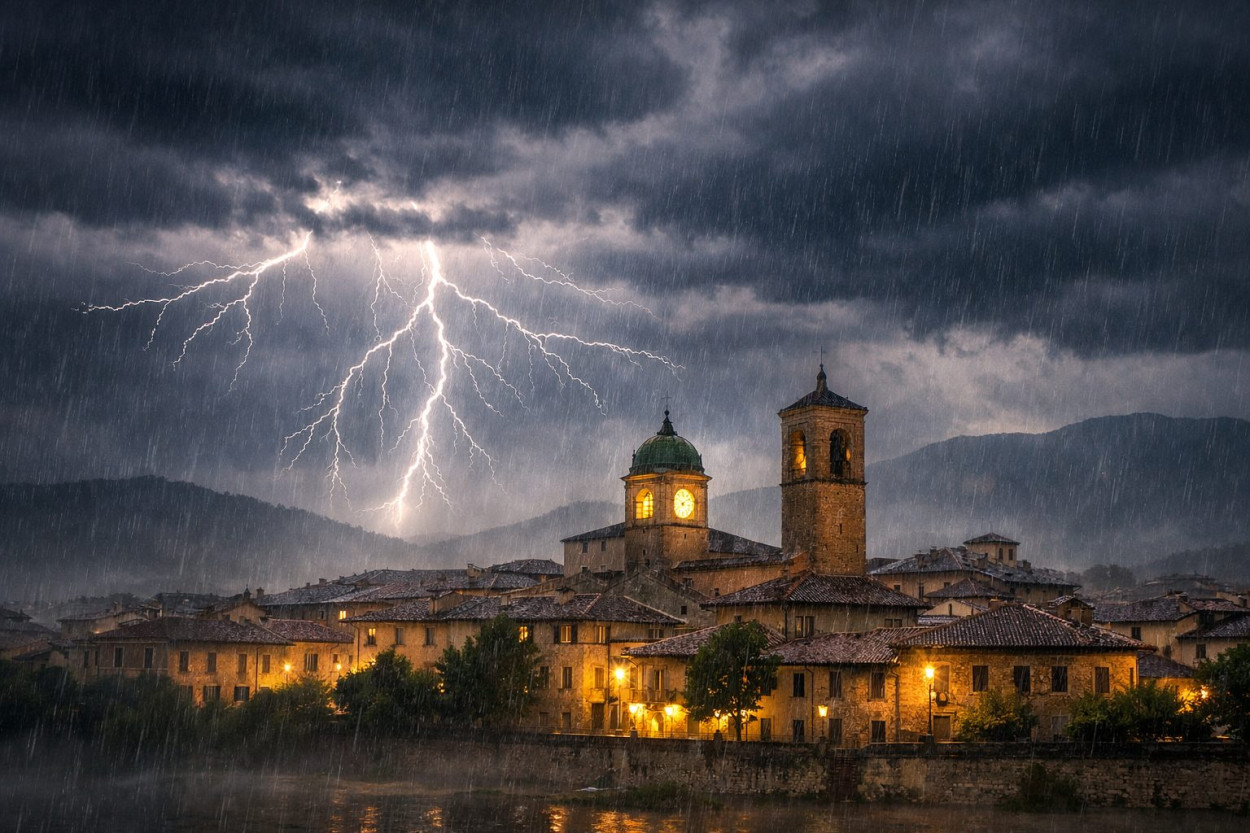 TEMPORALI: le città più a rischio tra giovedì 28 e venerdì 29 Temporale su Rieti possibile giovedì 28 e venerdì 29.