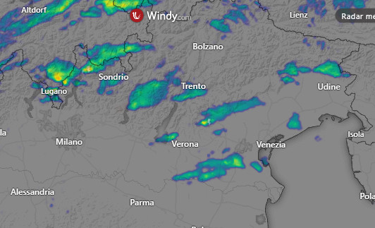 RIFLETTIVITA' del RADAR